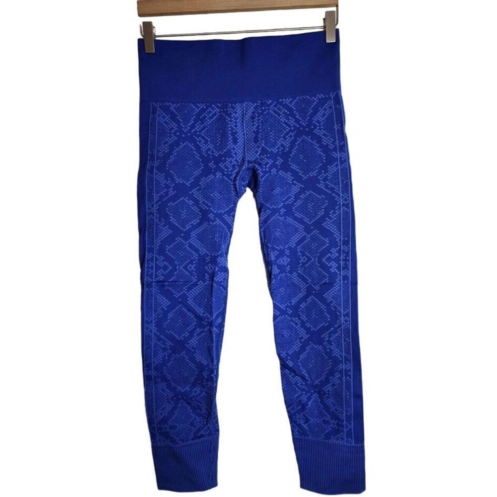 Lululemon Leggings Women's 8 Ebb To Street Blue Workout Yoga Pants